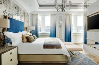 The sterling master bedroom at The Langham