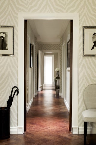 Hallway in a suite at Claridge's