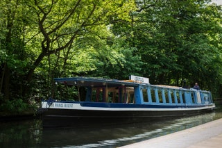 The London Shell Co. barge