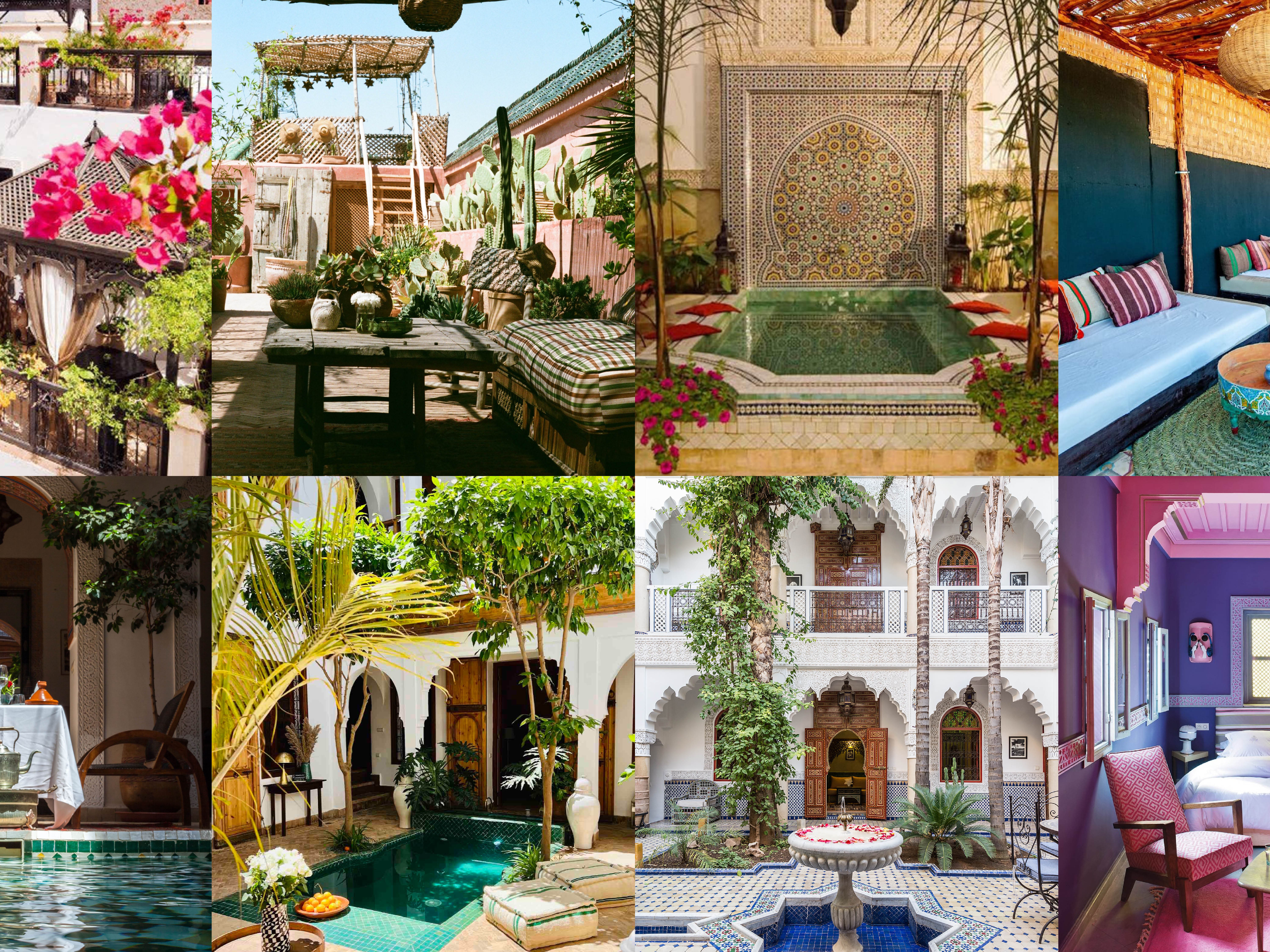 The prettiest riads in Marrakech