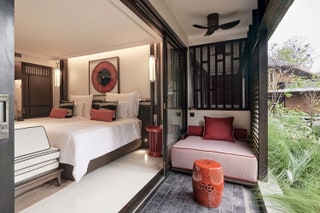 Deluxe balcony room at Aleenta Retreat Chiang Mai