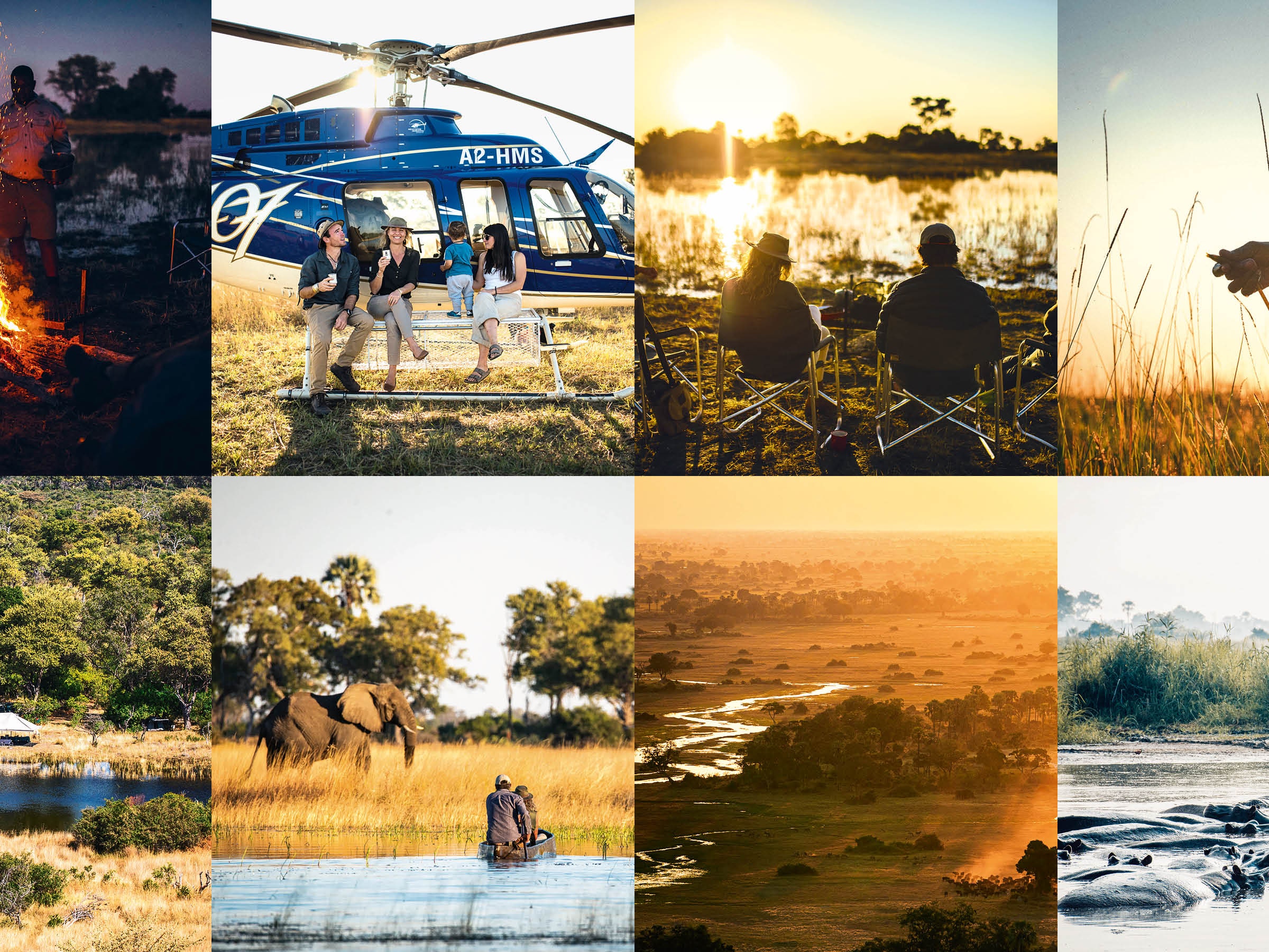 A family adventure through Botswana's wilderness in search of fearsome residents