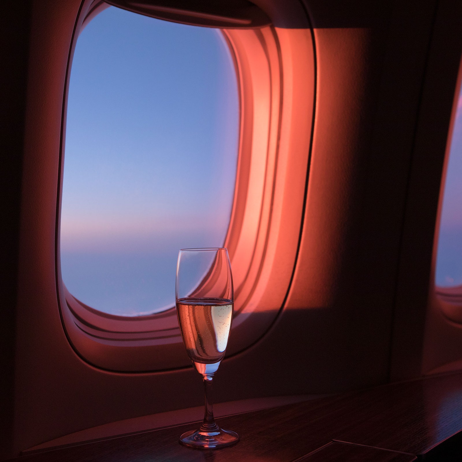 Is drinking on planes no longer cool?