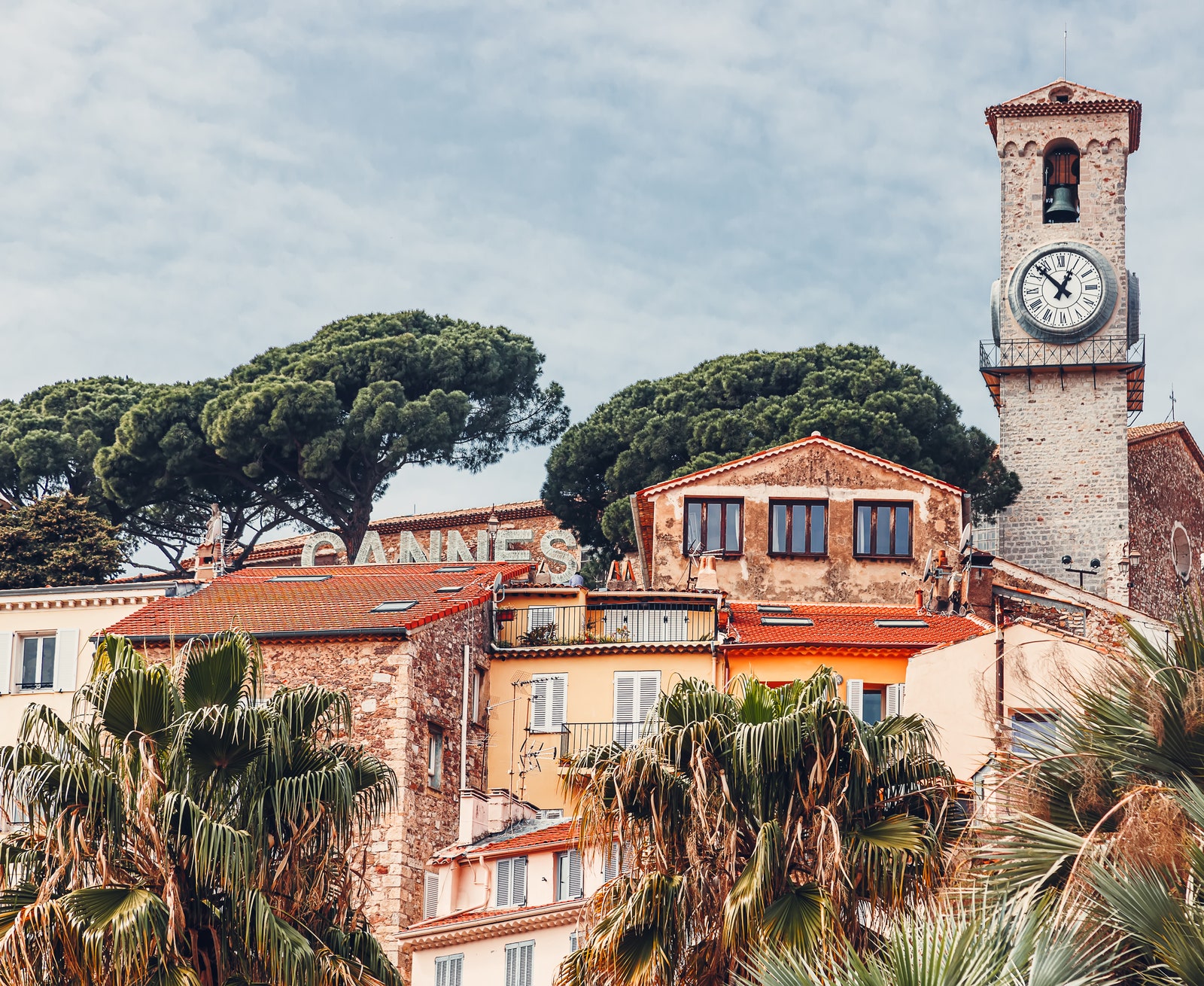 Old town of Cannes Provence France