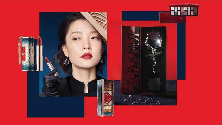 Lipsticks engraved with ancient stories and eyeshadow palettes embossed like denim: why you're about to see C-beauty everywhere