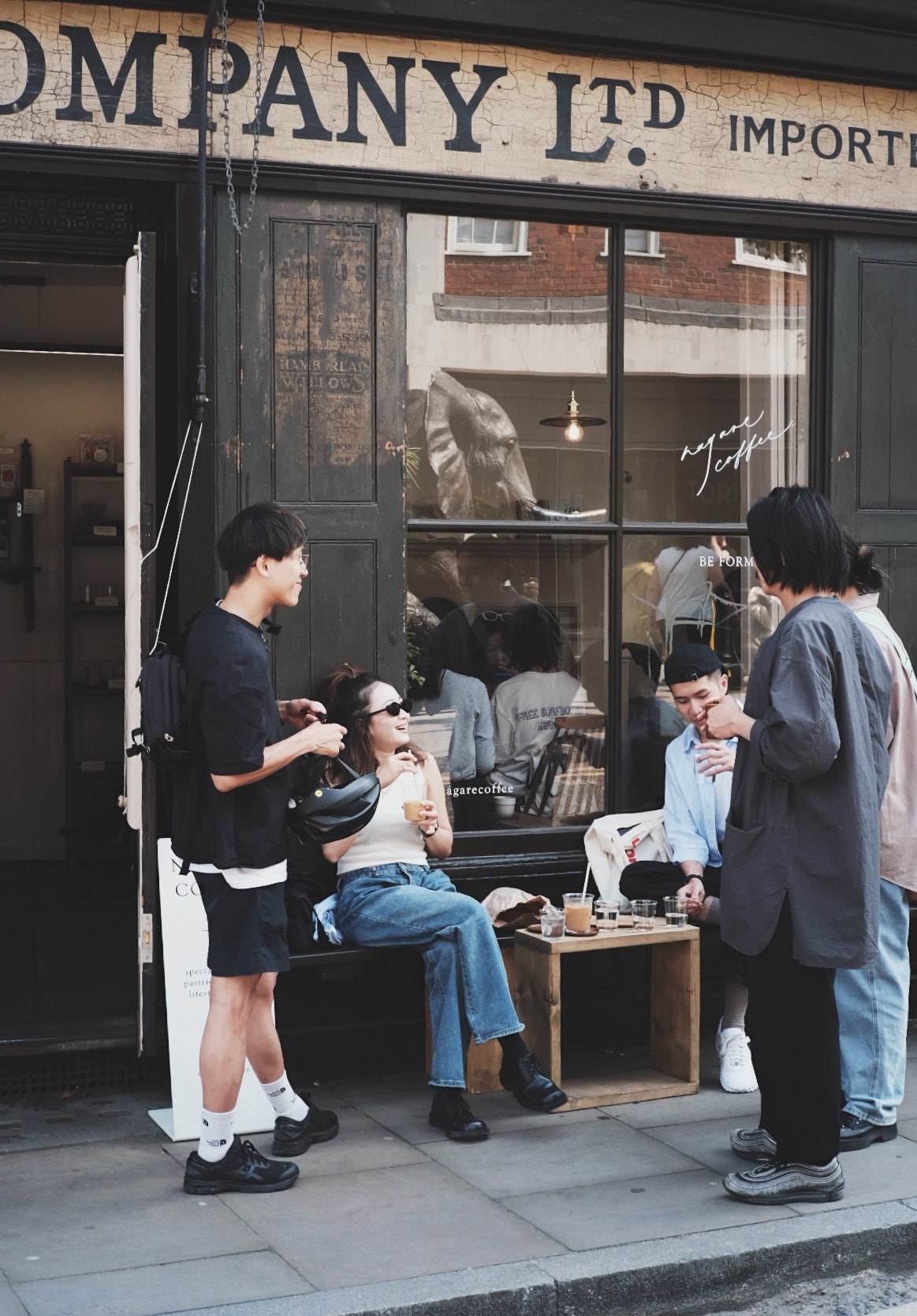 Nagare coffee shop in london