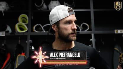 Alex Pietrangelo Pregame 10/30