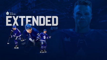 Maple Leafs Re-sign Forward Max Domi