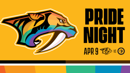 Nashville Predators to Host Ninth Annual Pride Night on April 9