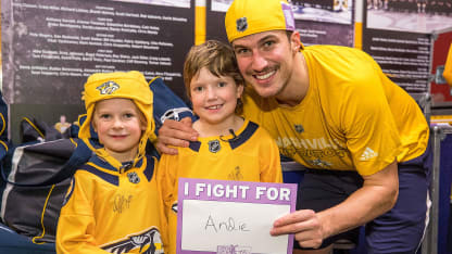 Preds Raise Over $95,000 Across Hockey Fights Cancer Initiatives