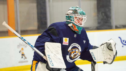 Arriving for Rookie Camp, Chrona Excited for New Opportunity with Predators