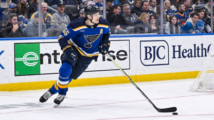 NHL EDGE stats for St. Louis Blues 32 in 32