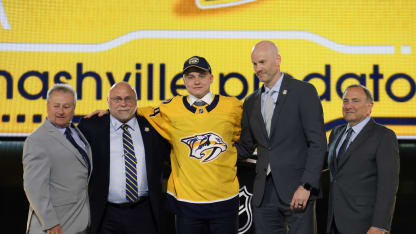 First-Round Selection a Dream Come True for Predators Pick Egor Surin: ''It Was Really Fantastic'