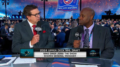 Mike Grier Talks NHL Draft