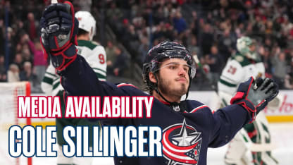 Cole Sillinger Speaks on his Contract Extension | Media Availability