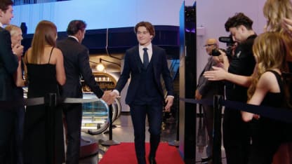 Behind the scenes of NHL Draft with Celebrini