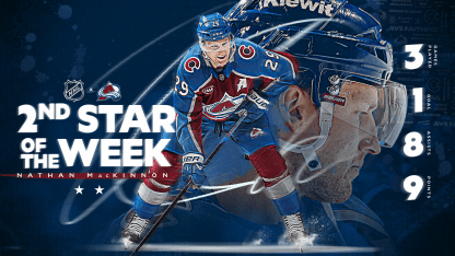 MacKinnon Second Star of the Week