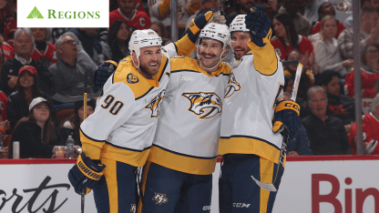 Forsberg Breaks Predators Single-Season Goals Record, Notches 10th Career Hat Trick in 5-1 Win Over Blackhawks