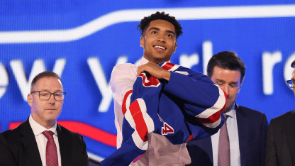 Emery drafted No. 30 by Rangers
