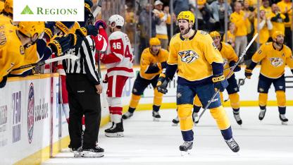 Predators Earn Back-to-Back Shutouts, Establish 17-Game Point Streak in 1-0 Win Over Red Wings