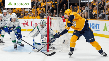 Predators Drop Game 3 to Canucks, 2-1