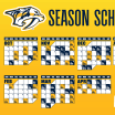 Predators Announce 2024-25 NHL Season Schedule; Home Opener Set for Oct. 10