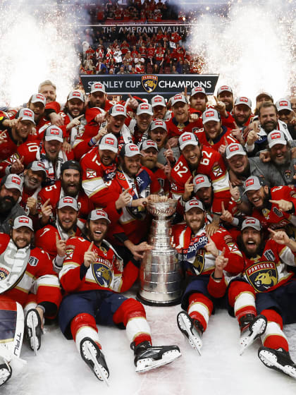 Florida Panthers oslavovali titul vo veľkom