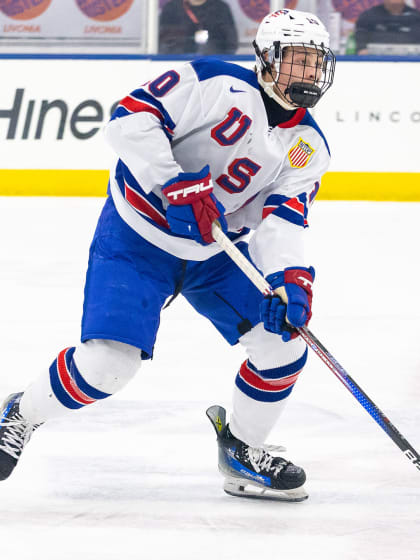 James Hagens among top prospects in 2025 NHL Draft