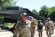 The 80th Training Command’s Deputy Commanding General (DCG) Brig. Gen. Steven Hayden, samples the water pumped from Engineer Lake and purified for drinking, laundry, and showers by the Water Treatment Specialist (92W). The 94th Training Division, under the 80th Training Command provided oversight and execution of the Petroleum Operations Sustainment Training (POST) program during the Quartermaster Liquid Logistics Exercise (QLLEX) from June 1 – 4, 2024.