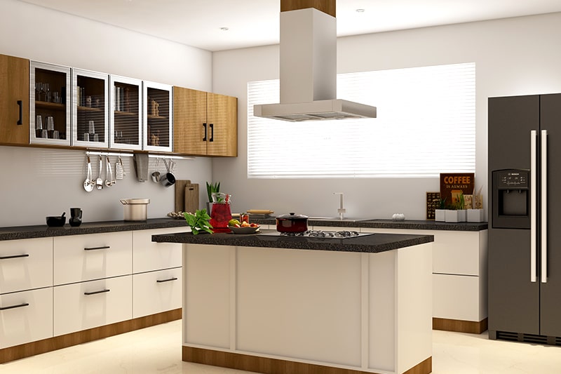 Kitchen wall cupboards are the best use of space for simple kitchen cupboard designs