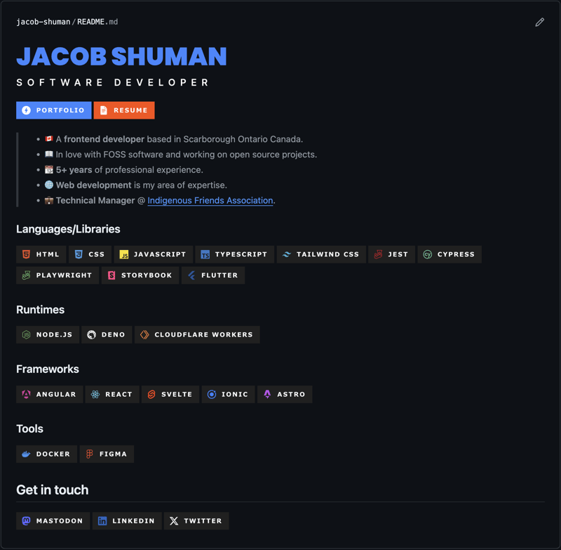 jacob-shuman profile readme