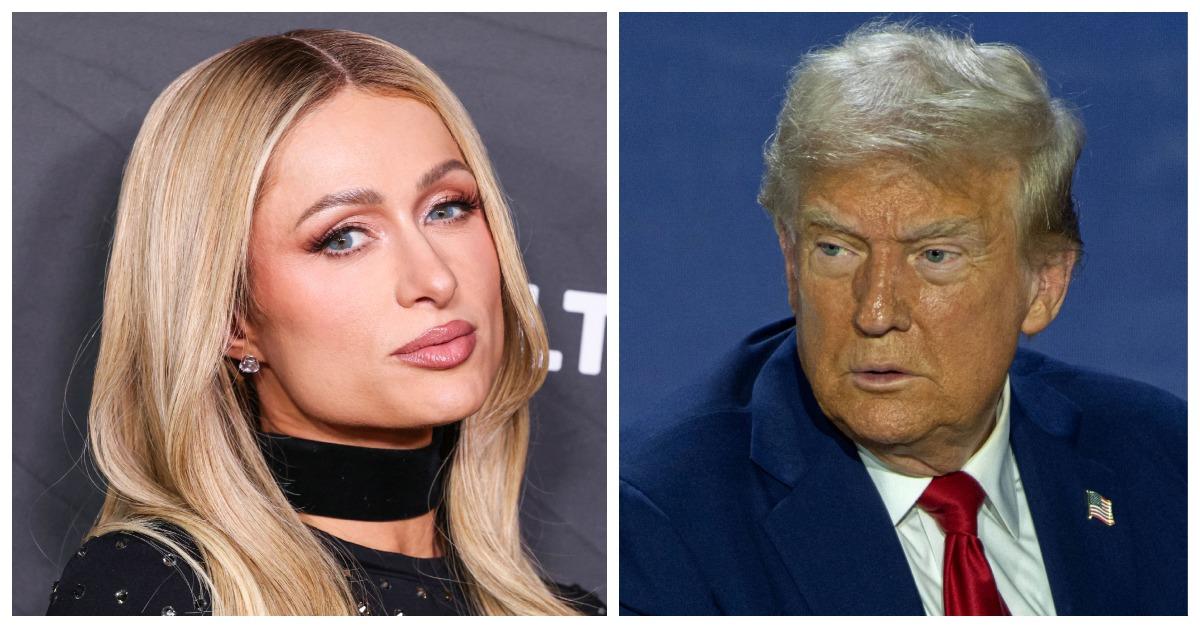 Paris Hilton, Donald Trump