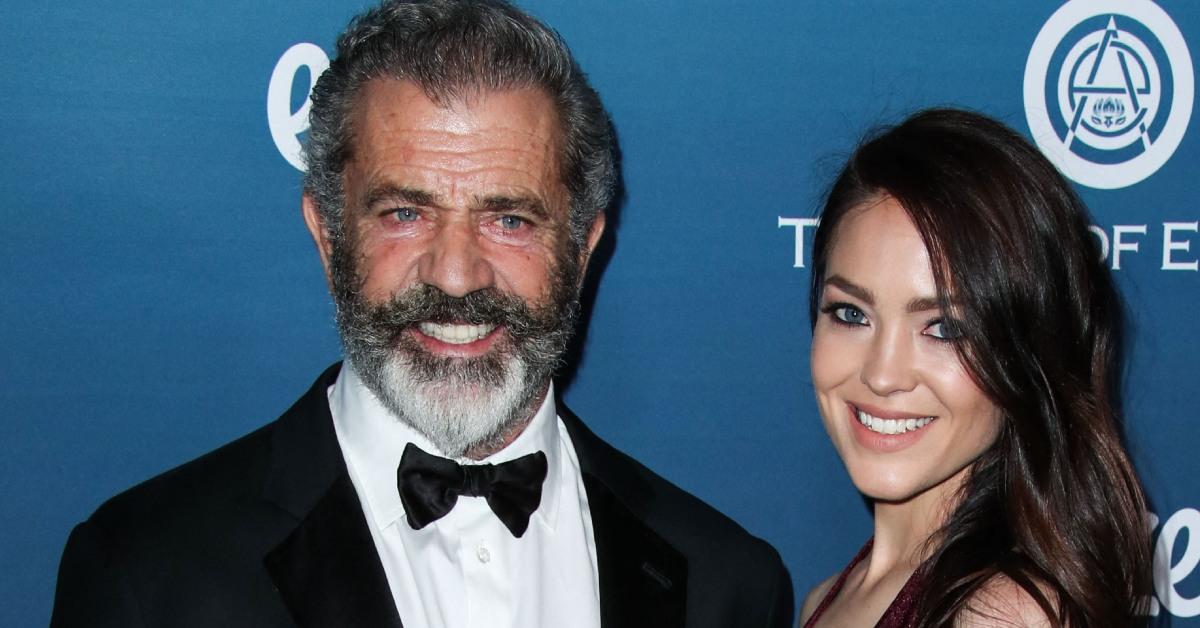 Mel Gibson and his longtime girlfriend Rosalind Ross in 2019.