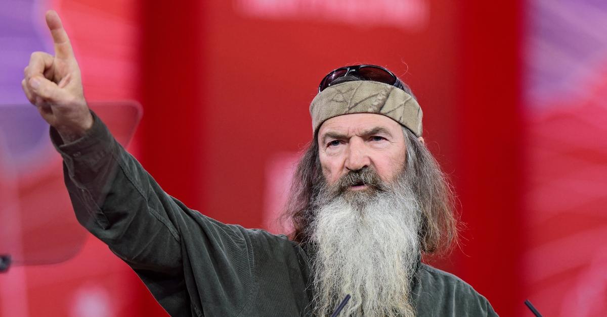 Phil Robertson from 'Duck Dynasty' at a CPAC event.