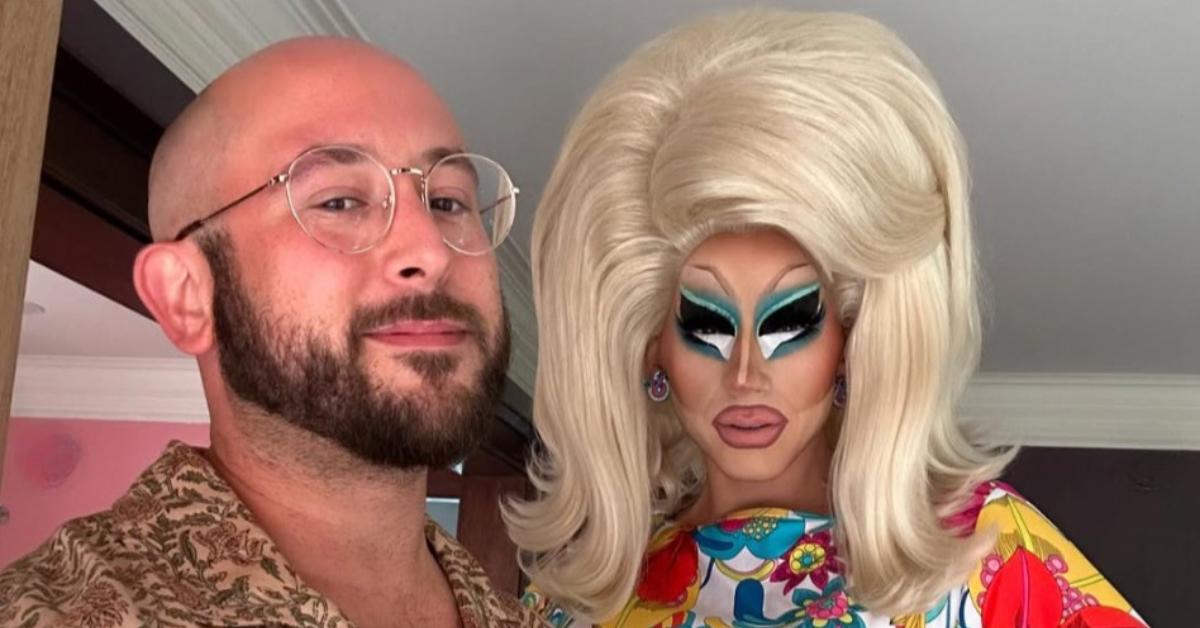 David Silver and Trixie Mattel.