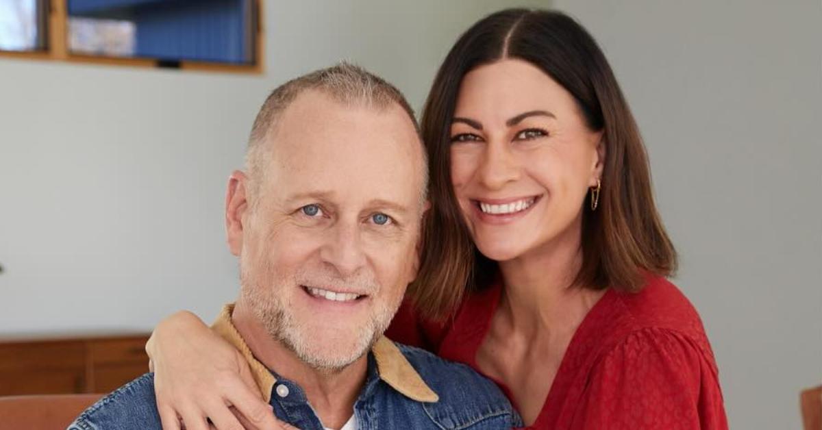  Dave Coulier and his wife, Melissa Coulier.