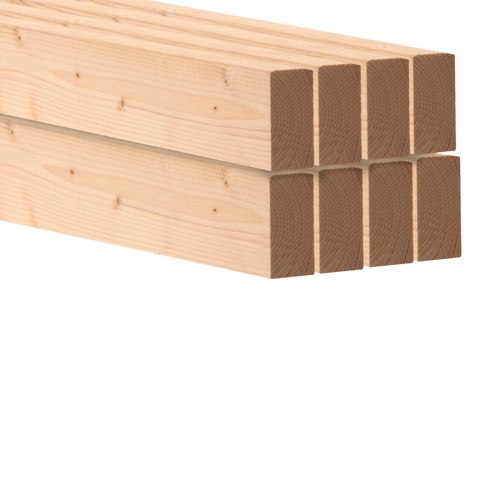 C16 CLS timber (L)2.4m (W)63mm (T)38mm, Pack of 8