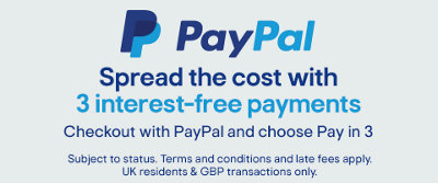 spread the cost with pay pal in 3