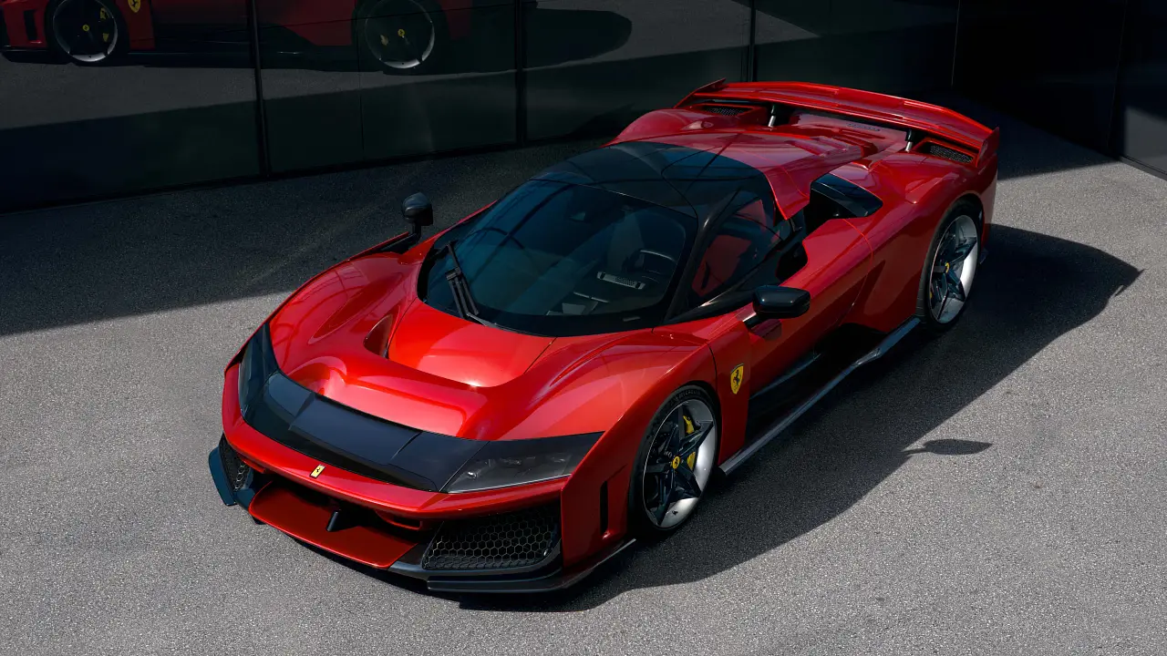 2025 Ferrari F80 hypercar revealed with twin-turbo V6 hybrid power