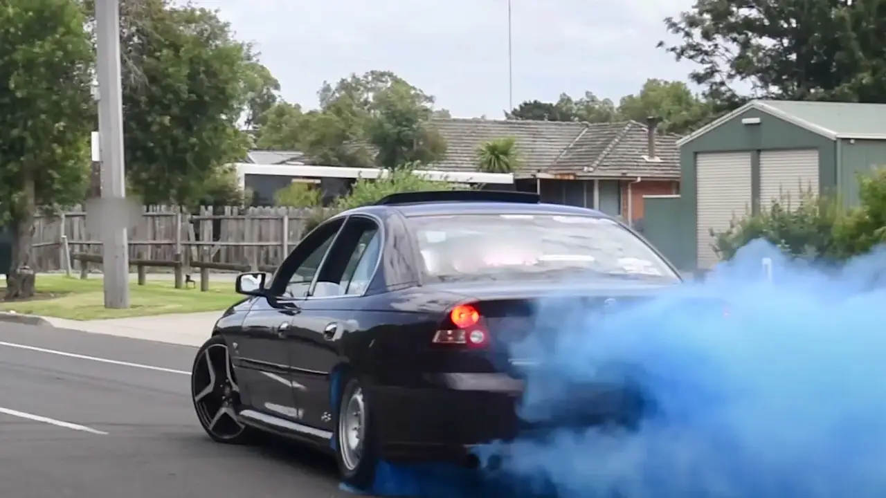 Holden Commodore impounded after gender reveal party