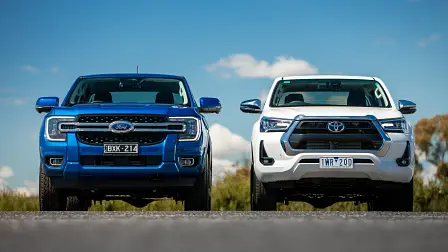 Ford Ranger storming ahead of Toyota HiLux in 2024 Australian sales race