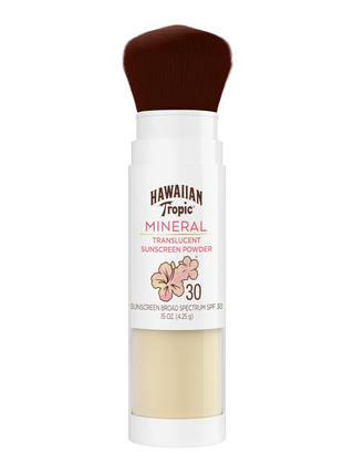 Hawaiian Tropic Mineral Powder Sunscreen Brush SPF 30