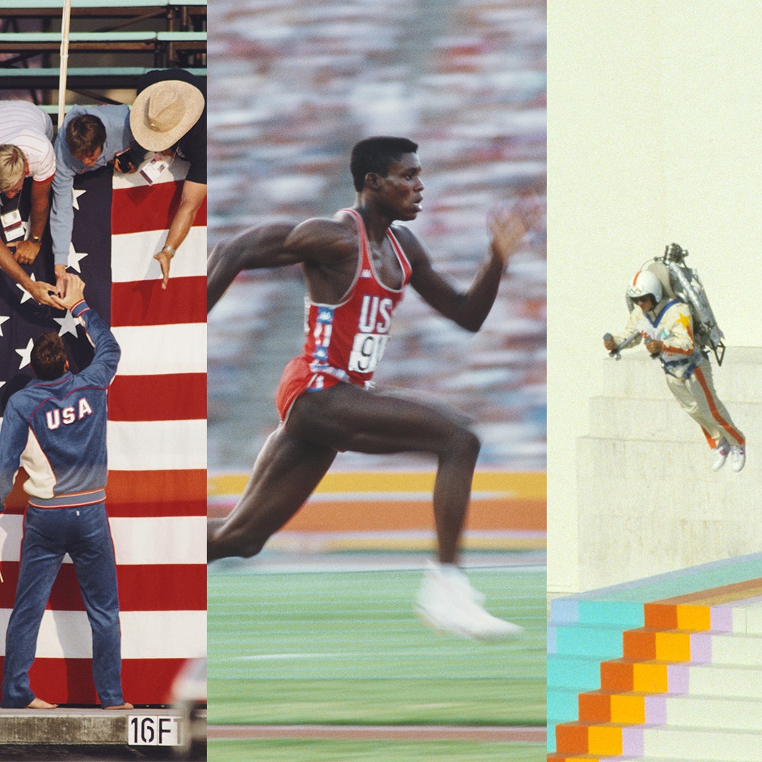 Tom Cruise’s stunt had nothing on the batshit 1984 LA Olympics ceremony