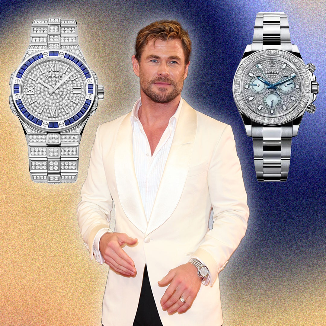 Chris Hemsworth is the official posterboy for just-40 bling watch flexes