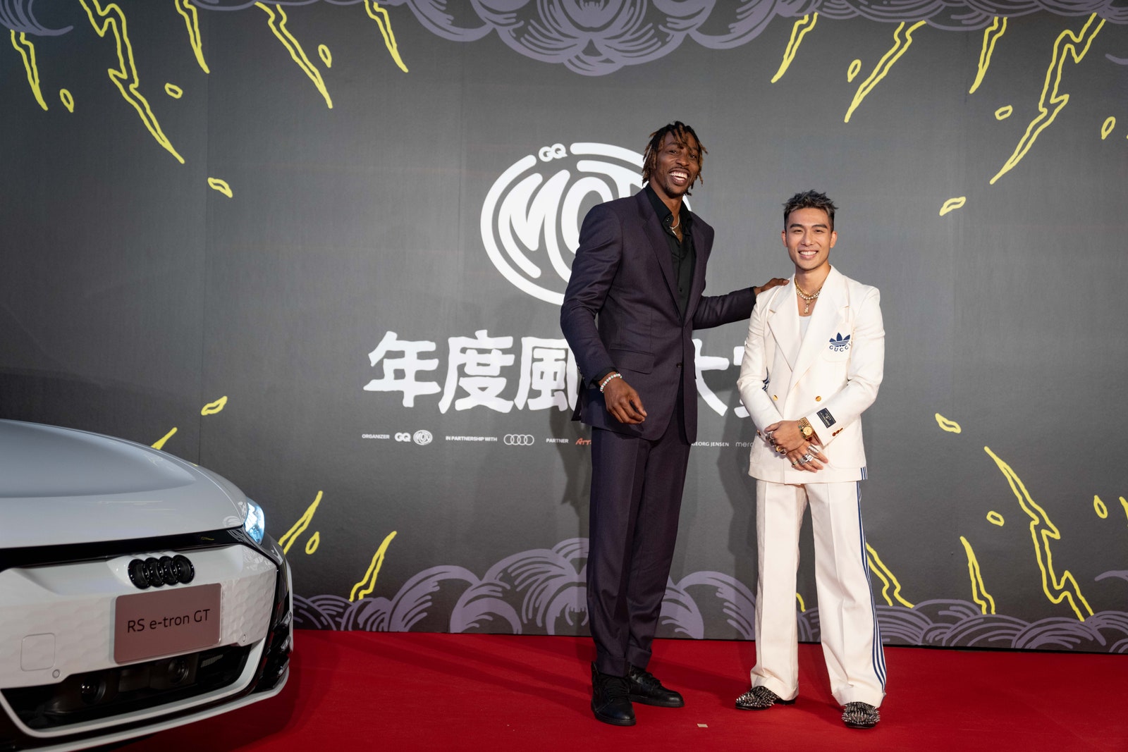 魔獸 Dwight Howard、GQ 編輯長 Kevin Wang