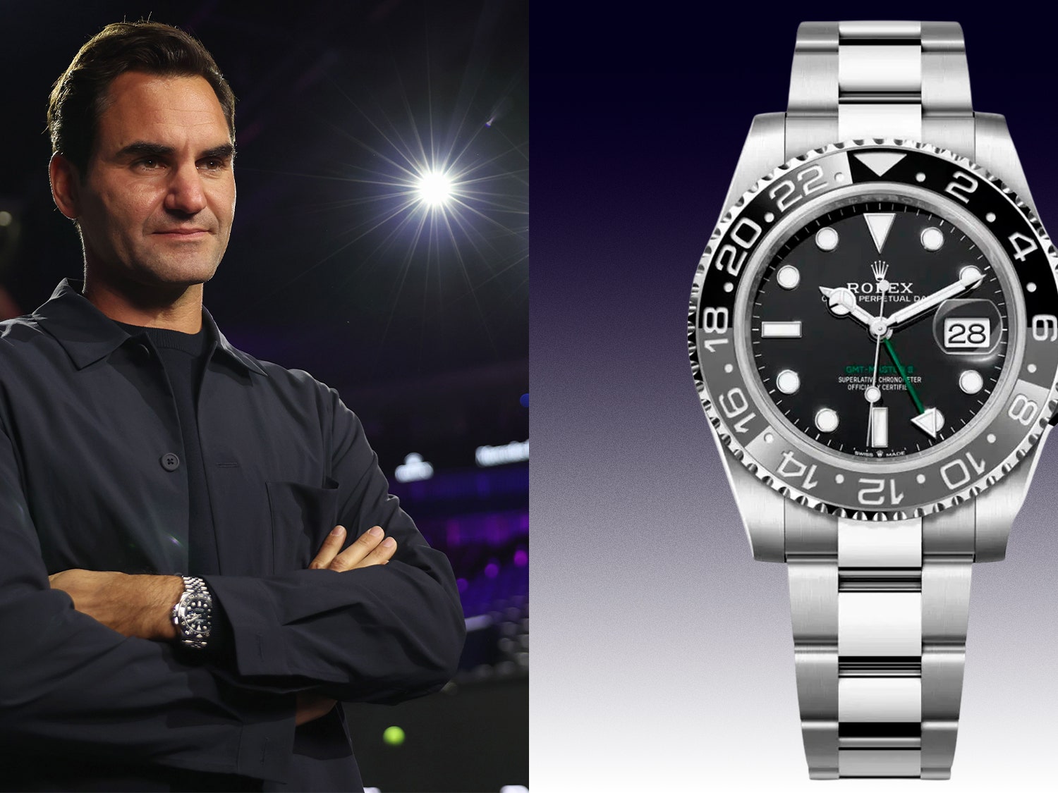 Roger Federer Just Wore Another of Rolex’s Best New Watches