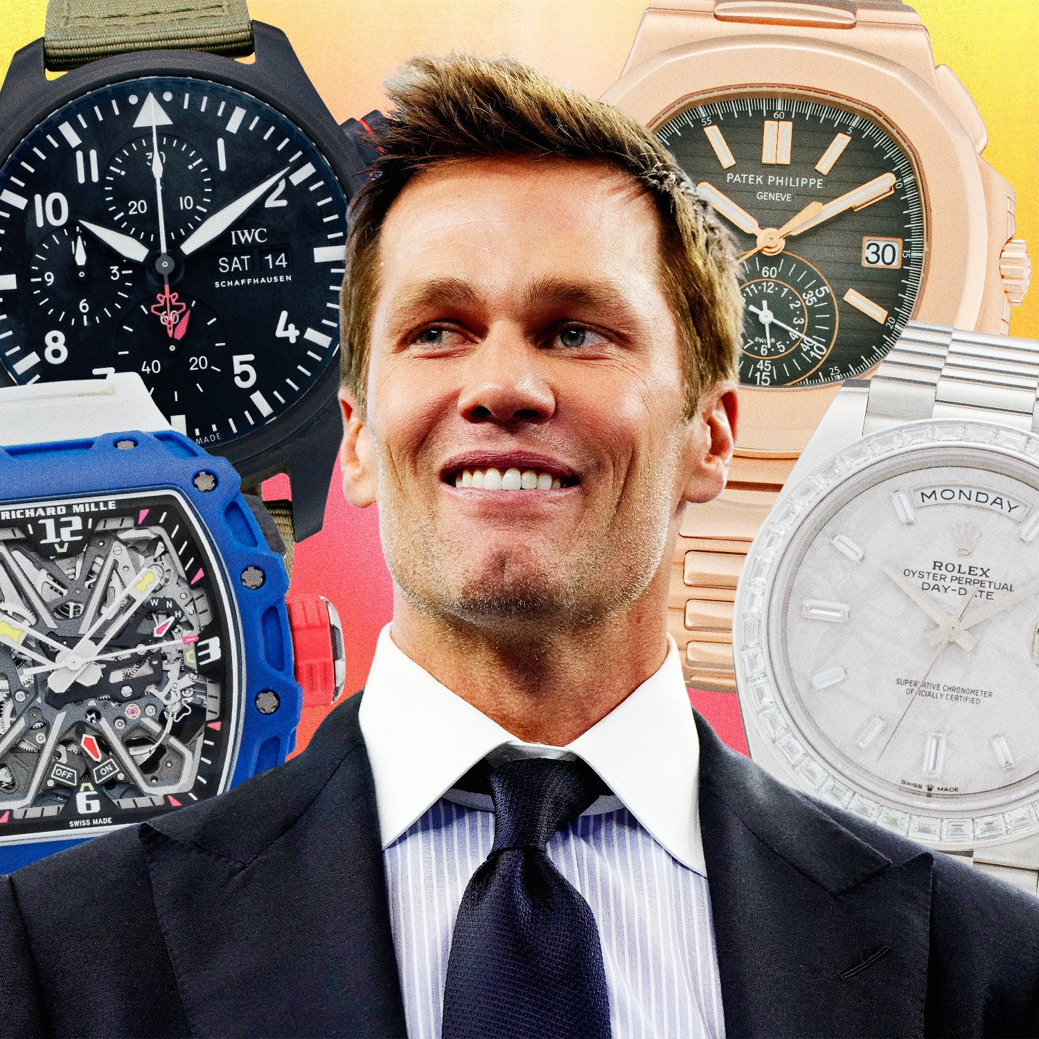 Les 5 plus belles montres de la collection de Tom Brady estimée à 6 millions de dollars et qui va être vendue aux enchères