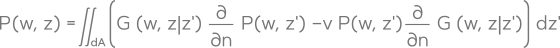 Kirchhoff-Helmholtz Integral