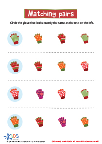 Matching: Matching Pairs Worksheet