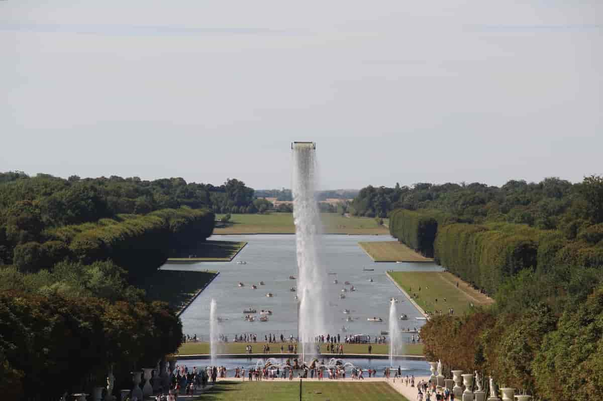 Fontænekunstværk ved Versailles, 2016